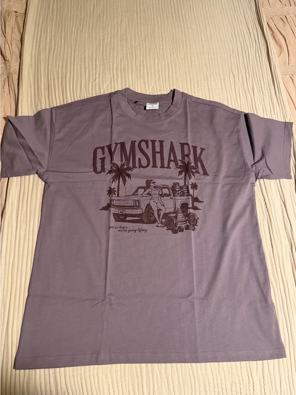 Gymshark Dusk Purple Graphic Short Sleeve Tee